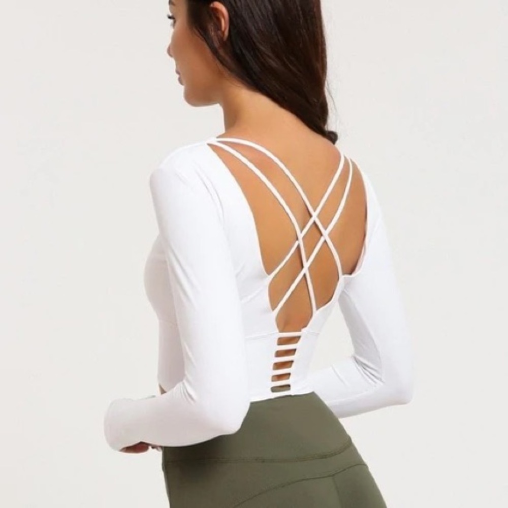 Astoria Long Sleeve Workout Crop